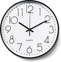 Wanduhr 30Cm Lautlos 3D Ziffern Analog Leise Deko FüR Wohnzimmer KüChe BüRo