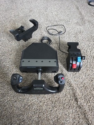 Logitech G Pro Flight Yoke System With Yoke And Throttle Quadrant