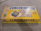 Vintage Milton Bradley Concentration Game 1960s Classic Memory Game w/ Box
