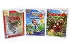 New ListingNINTENDO WII 3 GAME LOT, MARIO GALAXY 2, DONKEY KONG, ZELDA TWILIGHT PRINCESS