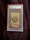 1999 Burger King Pokemon Ball 23K Gold-Plated Charizard Trading Card PSA 7