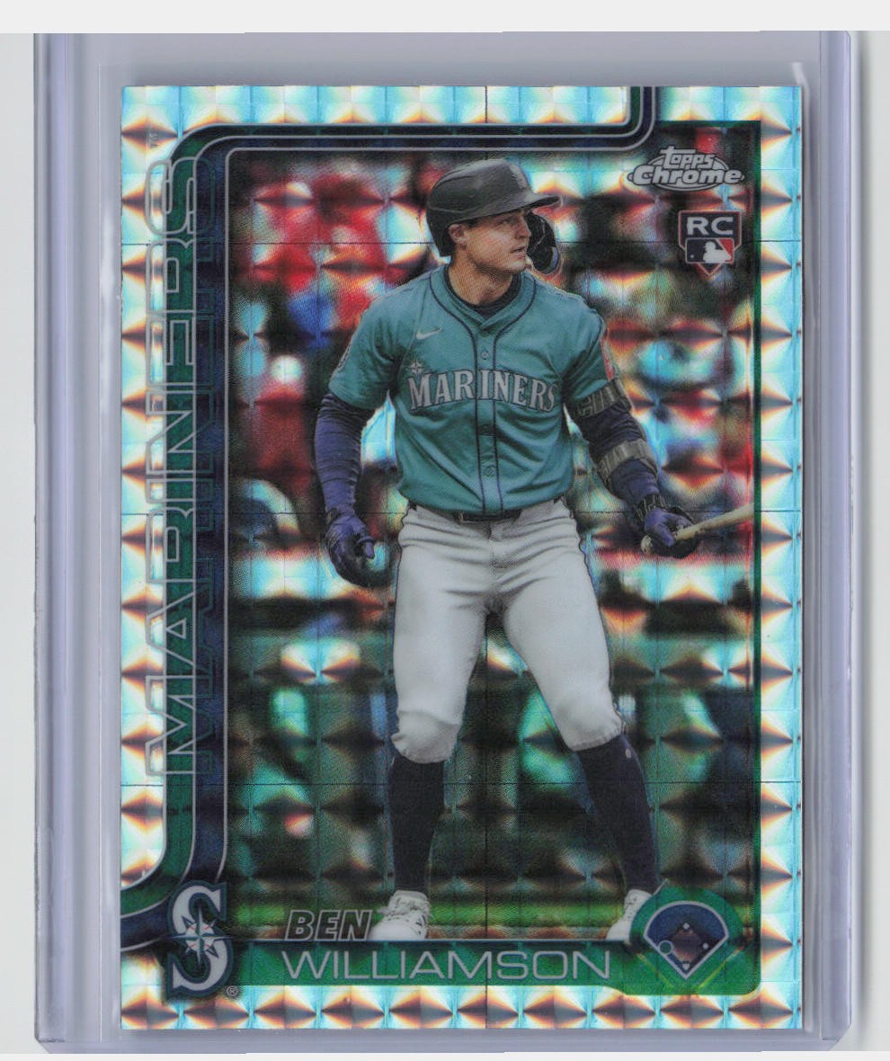 2025 Topps Chrome Update #USC168 Ben Williamson Geometric Refractors