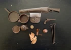 Johnny West Marx Best Of The West Johnny West Accessories Lot including hands