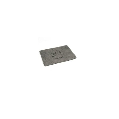 DIRTY DOG Doormat Grey Super absorbent material Soaks up mud Medium 31 x 20in