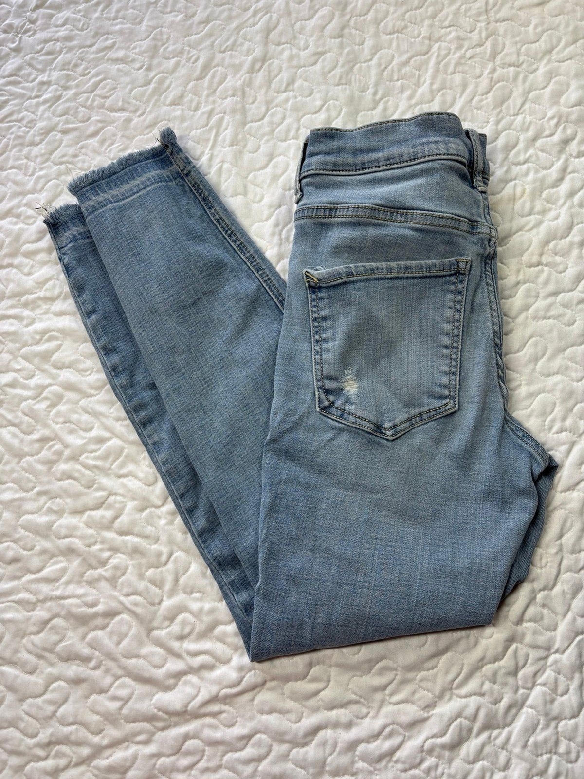 Express Performance Stretch High Rise Cropped Leg… - image 6