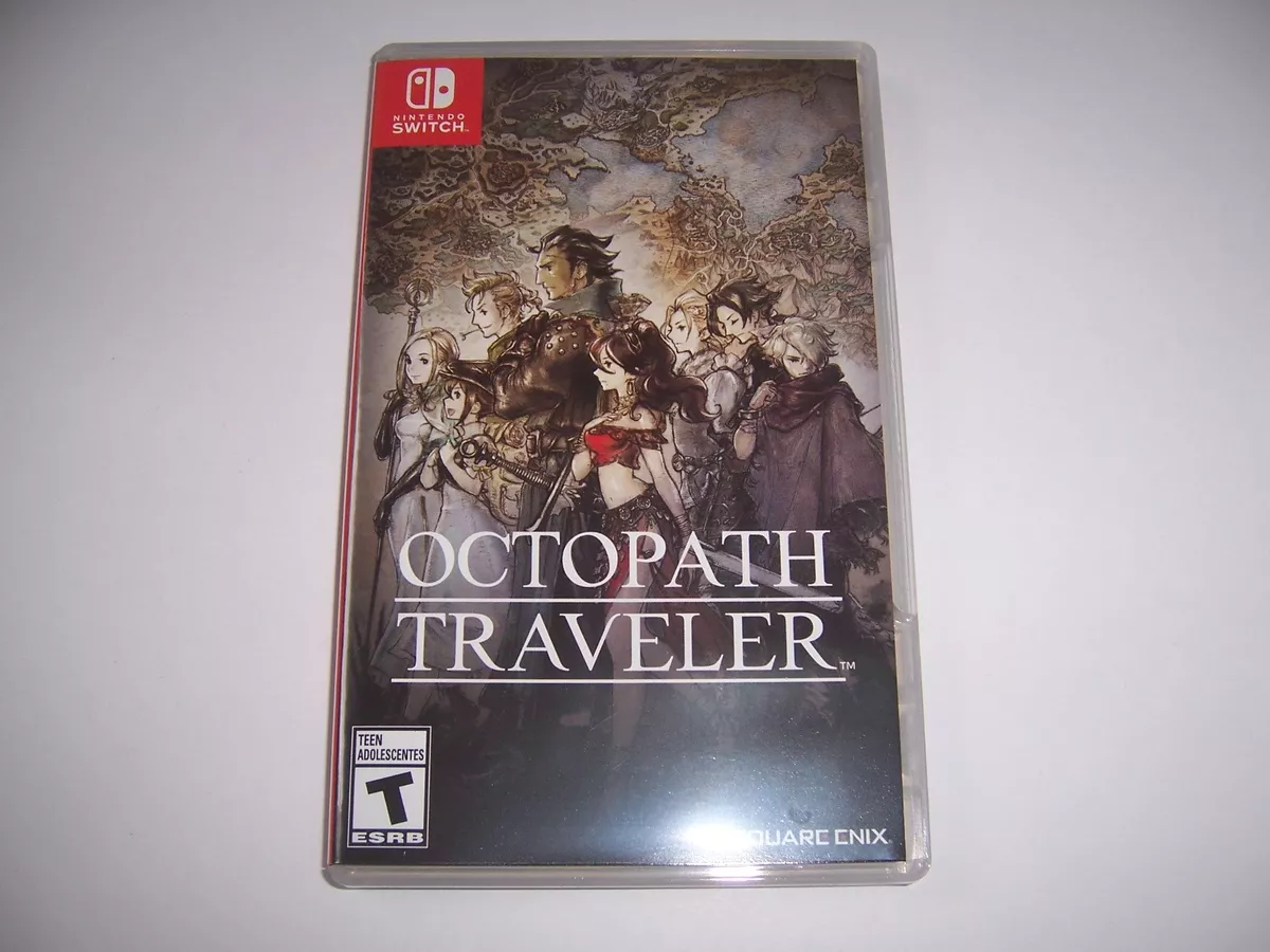 Octopath Traveler 2 Replacement Case Box Art 