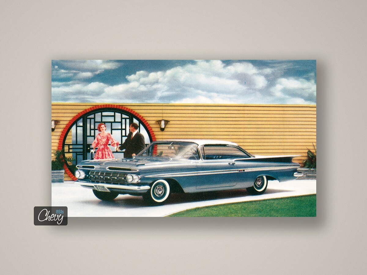 kzm様リクエスト 1/25 66 impala & 59 el camino 1959 Chevrolet Postcard Lot of 8/ Corvette, El Camino, Bel