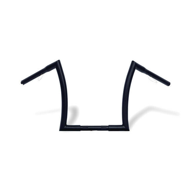 Manillar Bad Ape 14" 1 1/4" Fatbar, negro, para Harley - Davidson ¡con ITV!