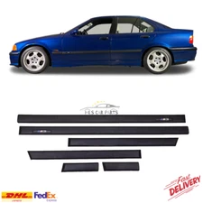 Body Side Moulding Trim For BMW E36 M3 Style 3 Series Sedan 1992-1998 Model Year