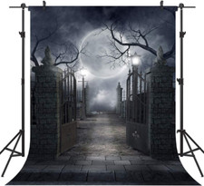 5X7FT Halloween Theme Pictorial Cloth Customized Photography Backdrop Background