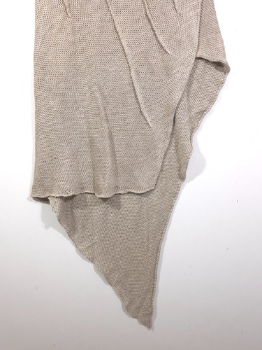 Vestido Zuza-Bart Talla L L L Tejido Maxi Lagenlook Asimétrico Dunecore Artístico - Imagen 6 de 13