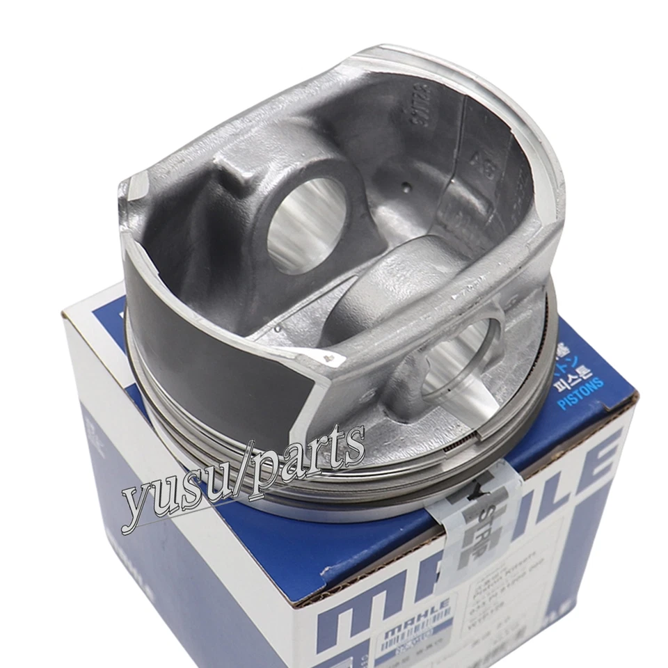 Mahle 4x pistones y anillos Φ20 mm / 82,5 mm para VW GTI Audi A3 A4 2,0 TFSI BPY BWA Foto 2 de 4