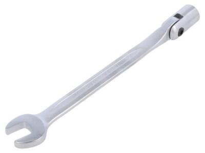 1020-14 Wrench combination swivel head socket,with joint L: 225mm KING TONY