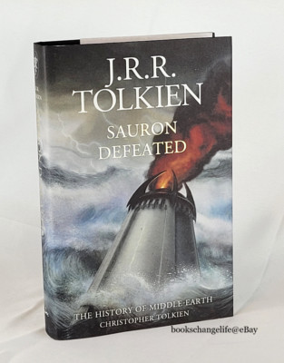 SAURON DEFEATED by J.R.R. TOLKIEN The History of Middle-Earth Hardcover *New*
