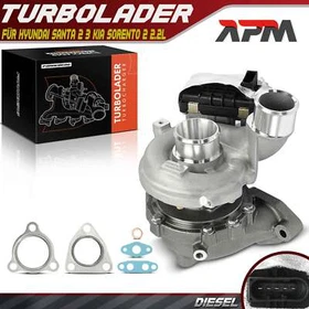 Turbolader für Hyundai Santa FE 2 3 KIA Sorento 2 Carnival VQ 2.2 CRDi ab 2009