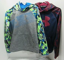 2 BOYS UNDER ARMOUR PULLOVER LOOSE COLD GEAR---SIZE YLG