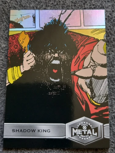 2020 UPPER DECK MARVEL X-MEN METAL UNIVERSE SAHDOW KING HIGH NUMBER SP CARD#195