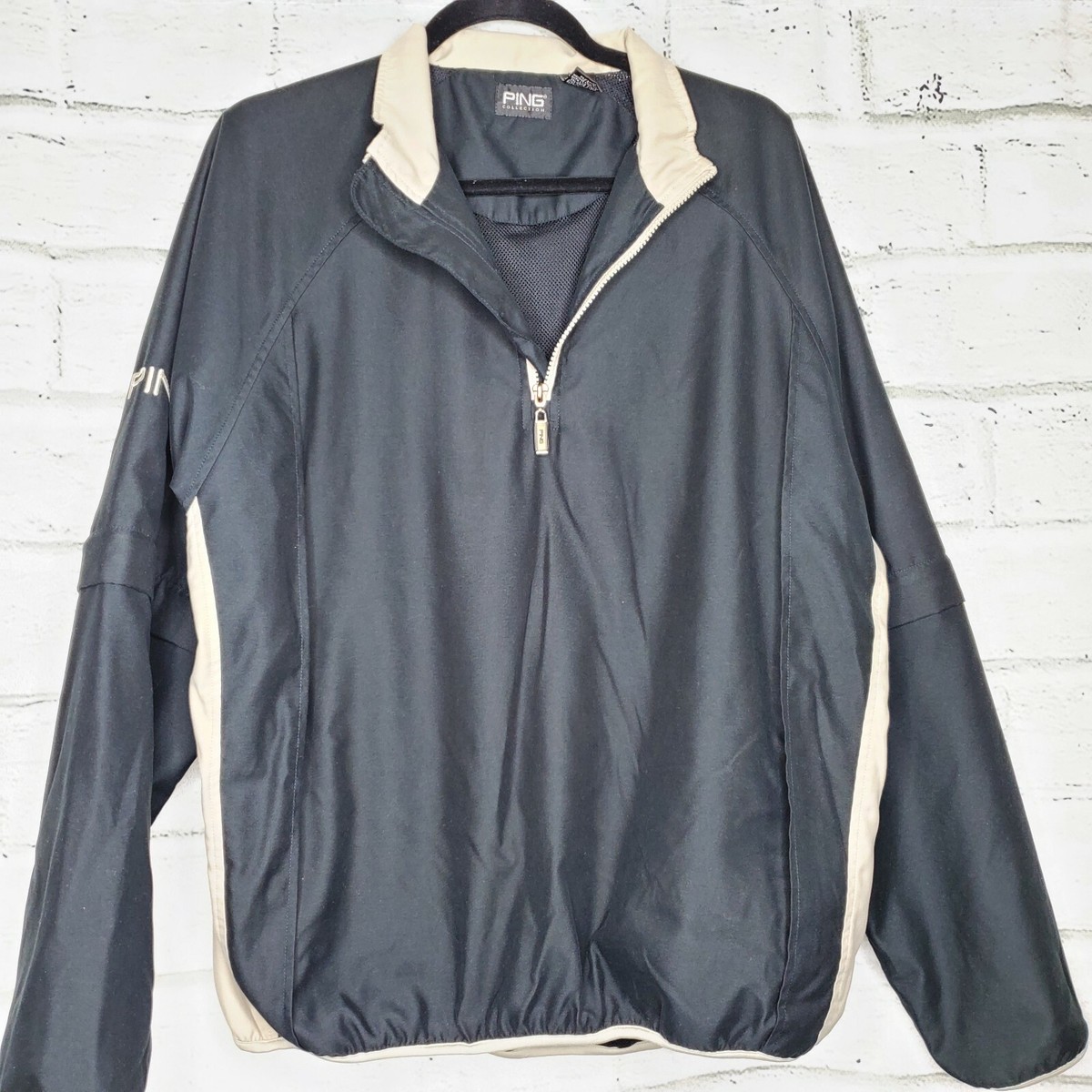 PING Collection Mens Long Sleeved Convertible 1/2 Zip Golf