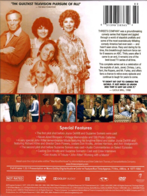 Three's Company: The Complete Series seasons 1- (DVD, 2018, 29-Disc Set
