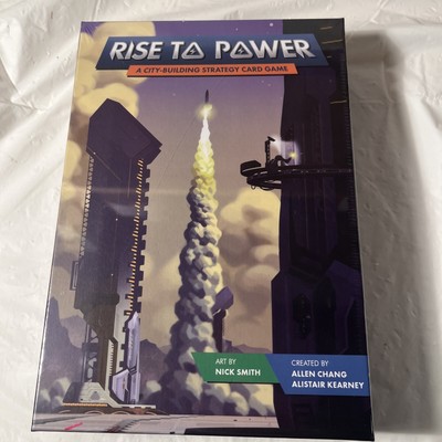 Rise to Power A City-Building Strategy Card Game Box Ape Boardgame NEW Sealed