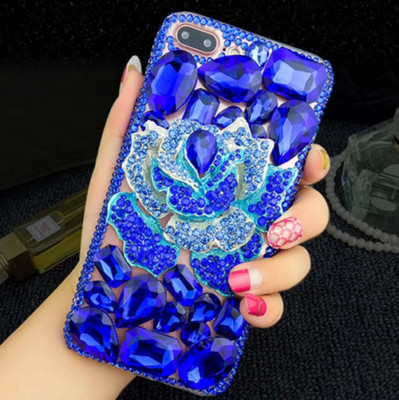 Luxury Diamond Rhinestone Glitter Phone Case Bling Glitter Soft Rubber Cover