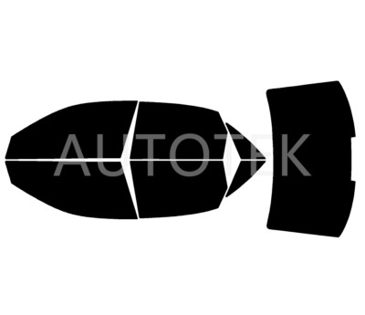 PreCut All Sides + Rear Window Film Any Tint Shade % For Audi A4 Sedan 2002-2008