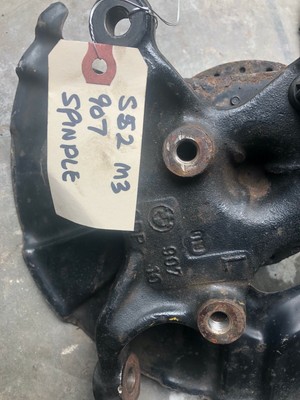 BMW E36 M3 S52 LEFT FRONT SPINDLE HUB ASSEMBLY 31212227907 R7S4 | eBay