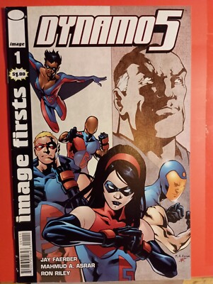 2011 Image Comics Image Firsts Dynamo 5 Issue 1 Mahmud Asrar Cover Artist 