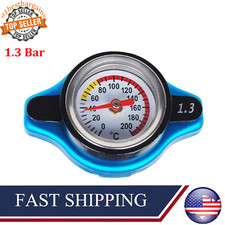 1.3 Bar Car Thermo Radiator Cap Cover Water Temperature Meter Thermostatic Gauge