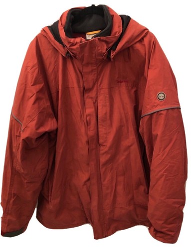 timberland jacket orange