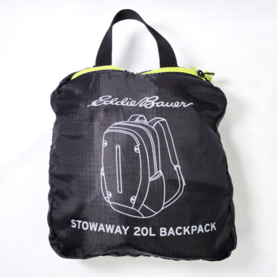 Eddie Bauer Stowaway Packable 20L Day Pack Adult Backpack  display picture 3
