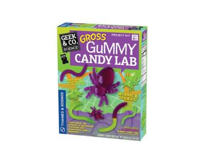 Thames & Kosmos Gross Gummy Candy Lab: Worms and Spiders Science Kit