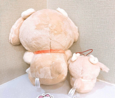 Mikko Characters Nattsu Nuts Plush Toy Doll HUG Ribbon & Mascot