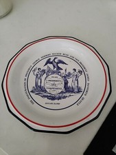 1989 Inauguration of President George W Bush & James Quayle Commemorative Plate