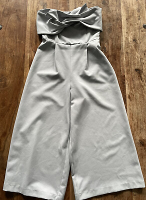 Ladies Light Blue Topshop Jumpsuit Size UK