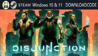 NEU PC Computer Spiel Disjunction für Windows 10 11 STEAM Download Code Game Key