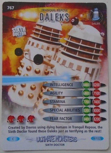 Doctor Who - Battles In Time: Ultimate Monsters 151 to 225. Multi-buy discount. - Picture 18 of 76