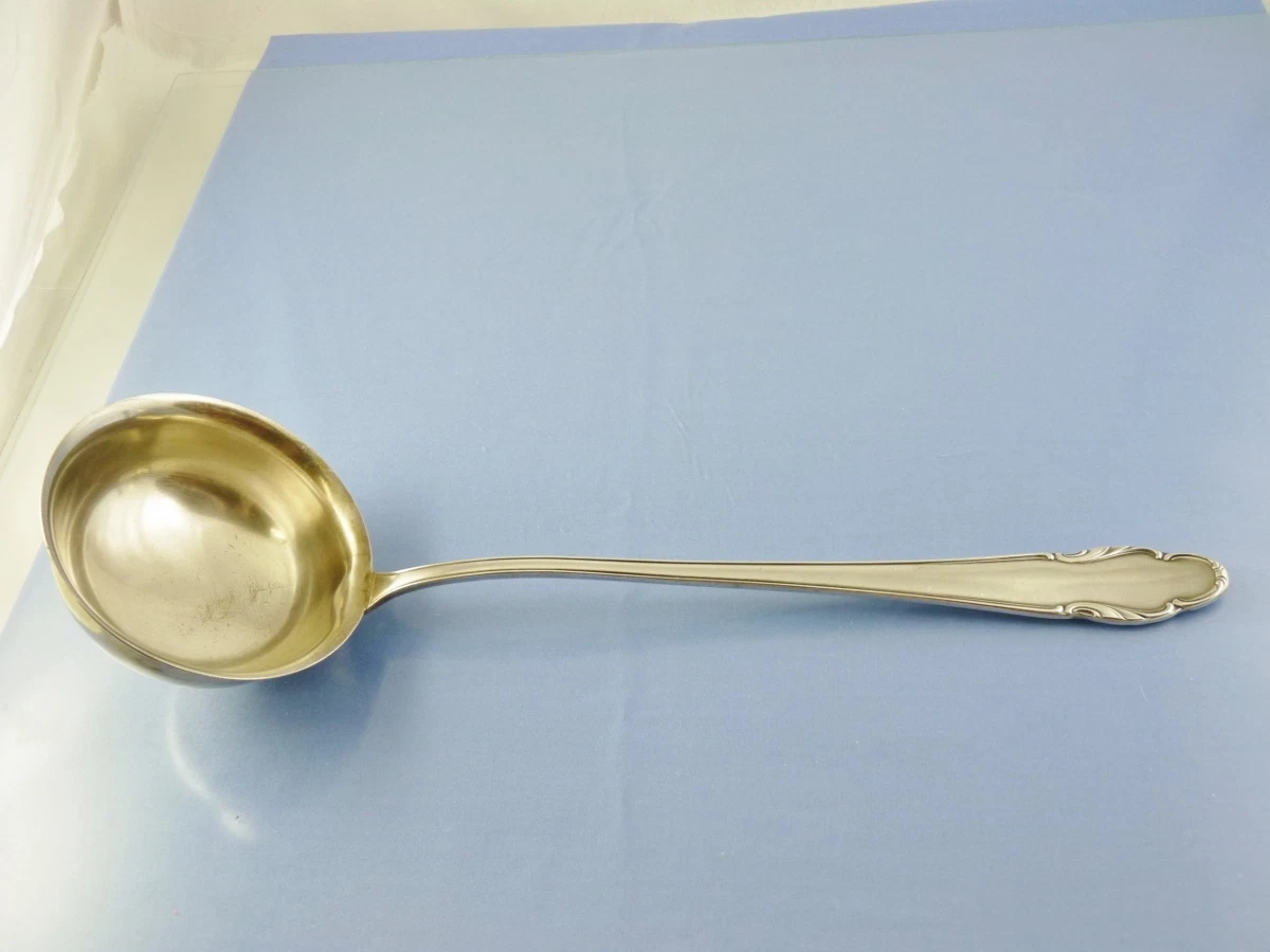 unknown LINE SCROLL LARGE SOUP LADLE BY GJ