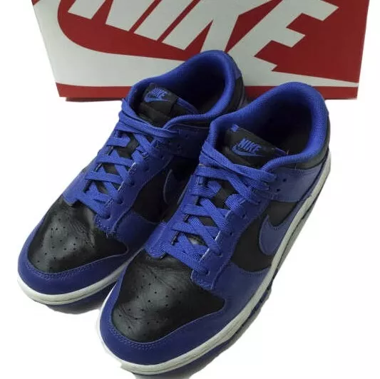 NIKE DUNK LOW RETRO DD1391-001 US9.5(27.5cm) BLACK/HYPER COBALT-WHITE  Sneaker