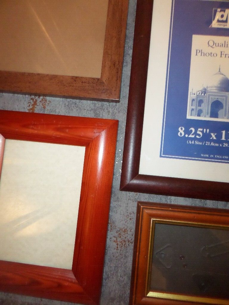 JOB LOT VINTAGE PHOTO FRAMES PICTURE FRAMES WALL GALLERY eBay