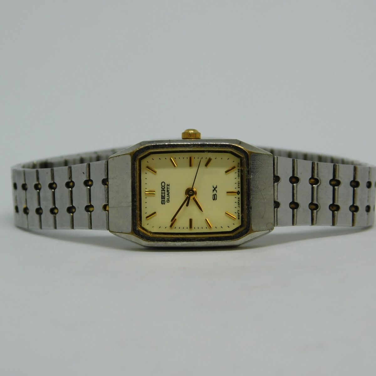 SEIKO SX 2Y01-5D30 Silver Tone Quartz Analog Women's Watch SEIKO SX 2Y01-5D30 Silver Tone Quartz Analog Women's Watch