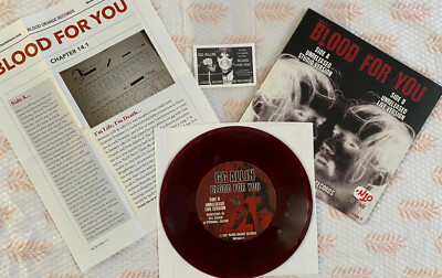GG Allin Cedar St Sluts Blood For You 7