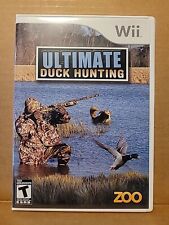 ULTIMATE DUCK HUNTING 2009 - Zoo Publishing - Wii Game - Used - TESTED