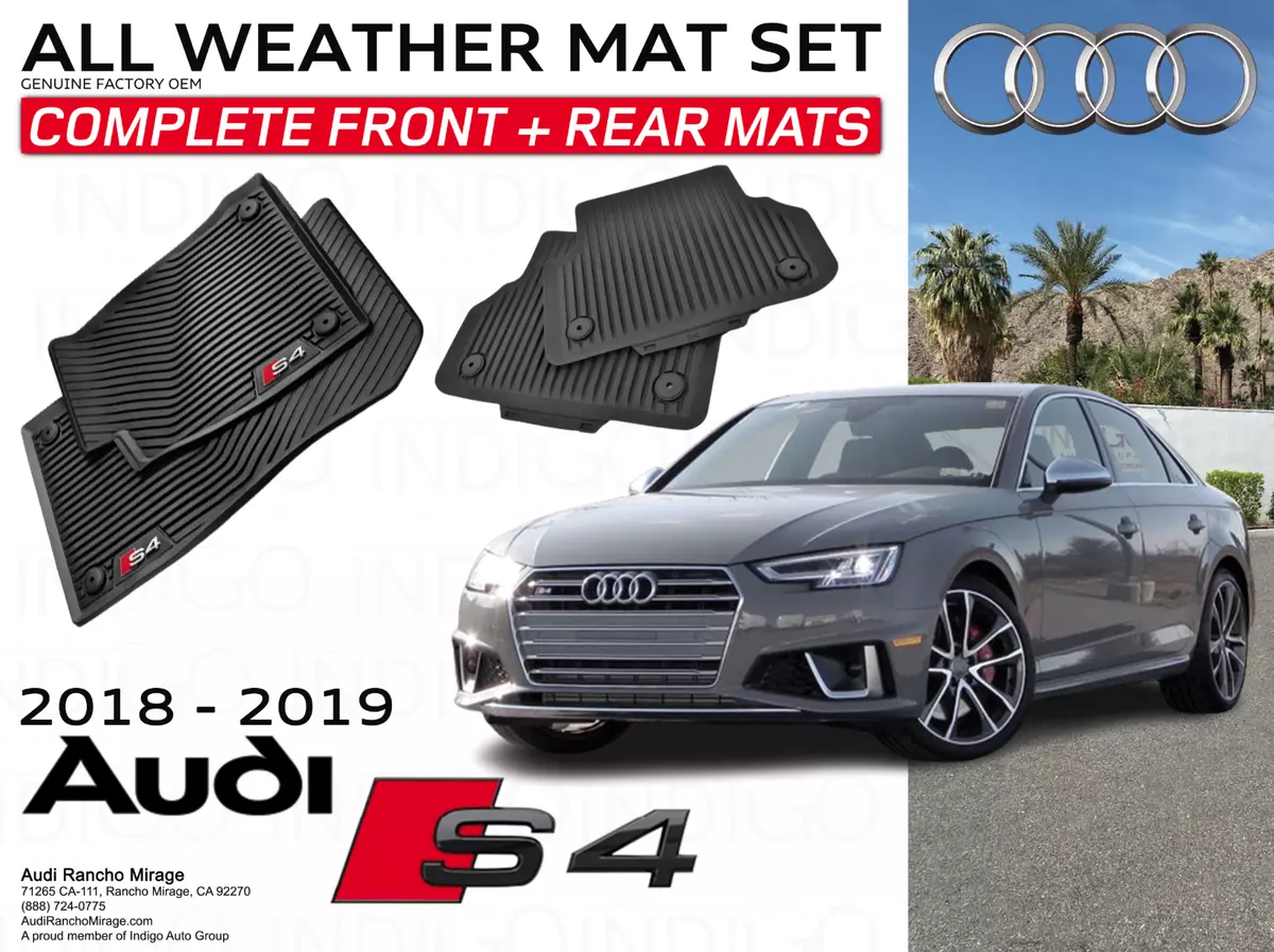 2018 audi a4 all 2024 weather floor mats