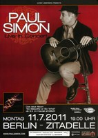 Paul Simon - So Beautiful , Berlin 2011 | Konzertplakat | Poster