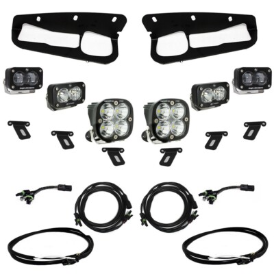 Baja Designs S2 SAE Pro Clear LED Fog Light Kit For 2021-2024 Ford Bronco