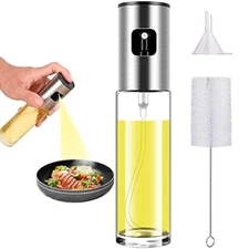 Olive Oil Sprayer for Cooking Oil Spritzer Mister for Air Fryer Glass Bottle 