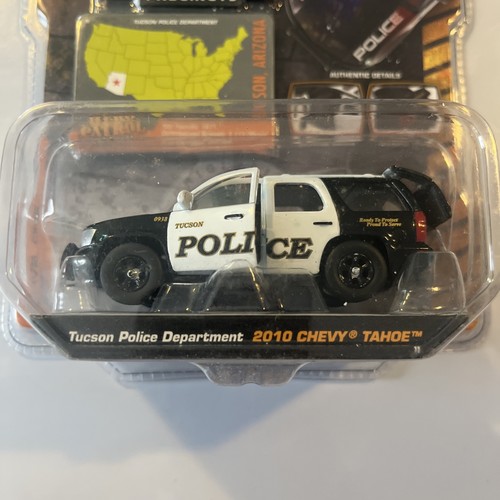 JADA HERO PATROL TUCSON POLICE DEPARTMENT 2010 CHEVY TAHOE 1:64 WAVE ONE DIECAST - Picture 2 of 5