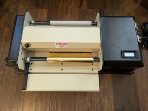 Banner American Foil Fuser 1200 Foil Laminator 120V - Perfect Working Condition