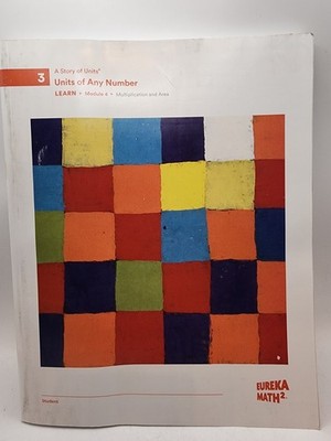 Eureka Math, Squared Grade 3 Module 4 ''LEARN'' NEW WORKBOOK